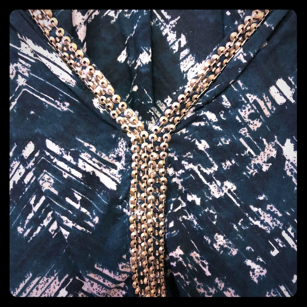 Three quarter sleeve blouse